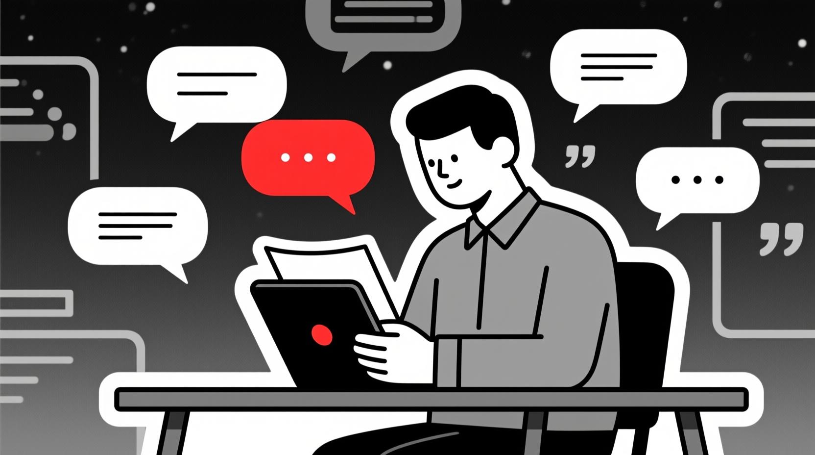 Canadian AI Guy tip: Extracting powerful pull-quotes from a member spotlight to create shareable graphics.