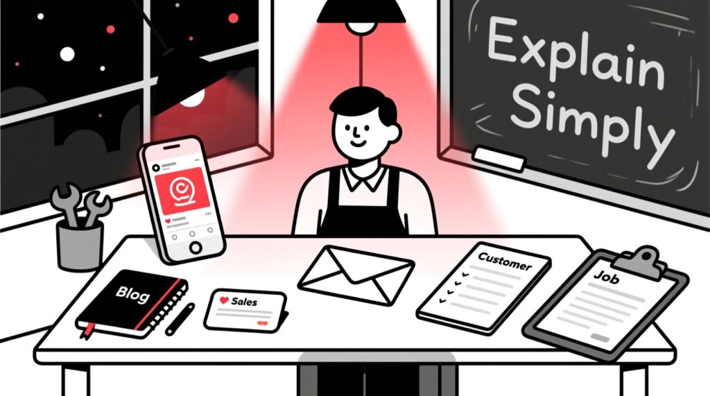 A toolkit of time-saving AI prompts for small businesses.
